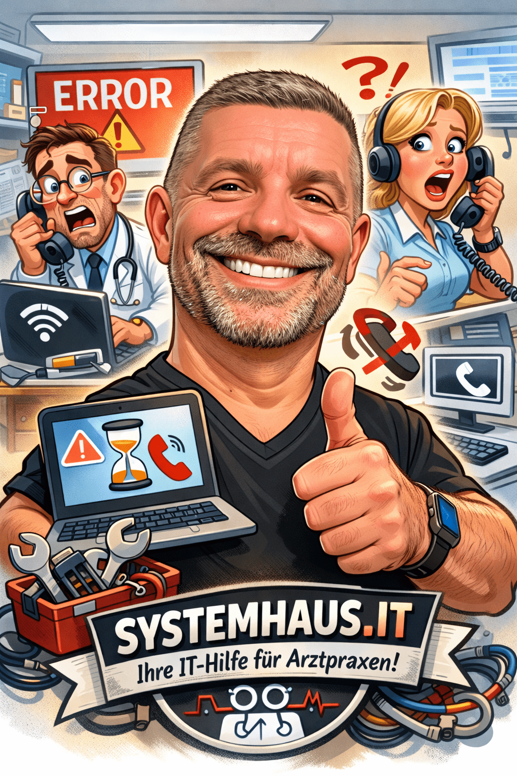 IT Hilfe für Ihre Arztpraxis   wie gehts weiter   Systemhaus IT